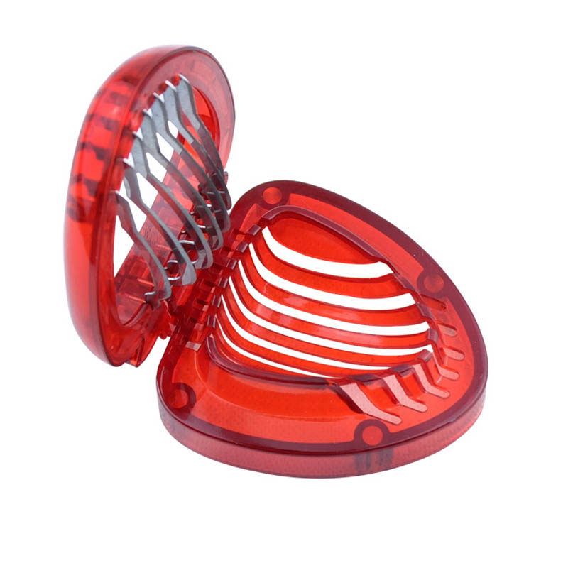 Salad Cutter 1 PC Portable Strawberry Cake Decoration Blade Craft Stainless Steel Fruit Carving Tools Kitchen Gadgets