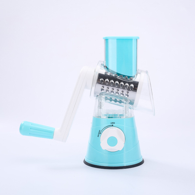 Food Processor Grater for Vegetables Kitchen Roller Gadgets Tool Vegetable Cutter Round Slicer Potato Carrot Grater for Kitchen
