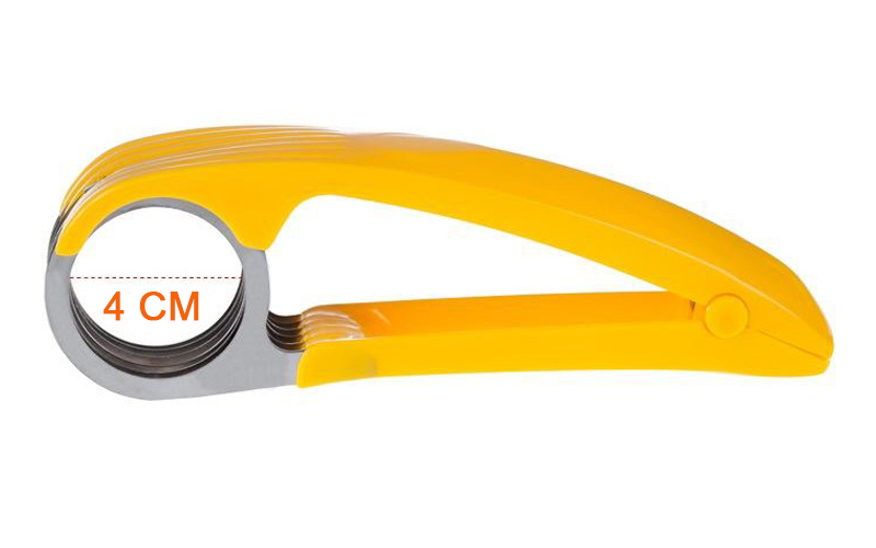 Banana Slicer Chopper Fruit Cutter Stainless Steel Sausage Slicer Salad Ham Shredder Vegetable Peeler Kitchen Accessories Gadget