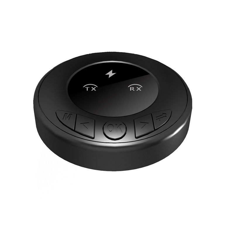 Bluetooth 5.0 Receiver Transmitter 2 In 1 Stereo Wireless Audio Adapter Music 3.5mm Aux Jack For TV Car Speaker PC Headphone