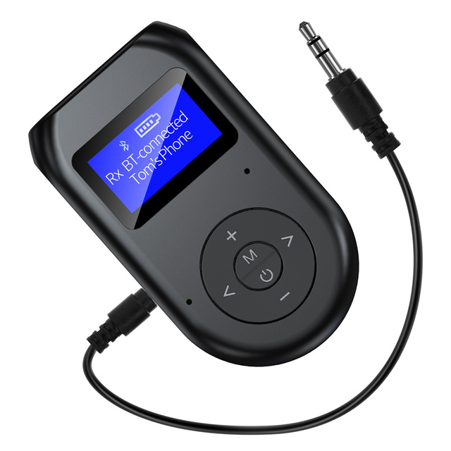2 in 1 Bluetooth 5.0 Audio Receiver Transmitter EDR AUX 3.5MM 3.5 Jack USB Music Stereo Wireless Adapters Dongle For Car TV PC