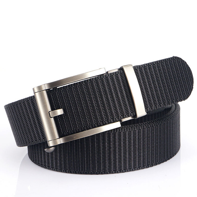 Canvas Outdoor Belt for Men Unisex High Quality Belts for Jeans Male Luxury Casual Straps Nylon Ratchet Belt Punk