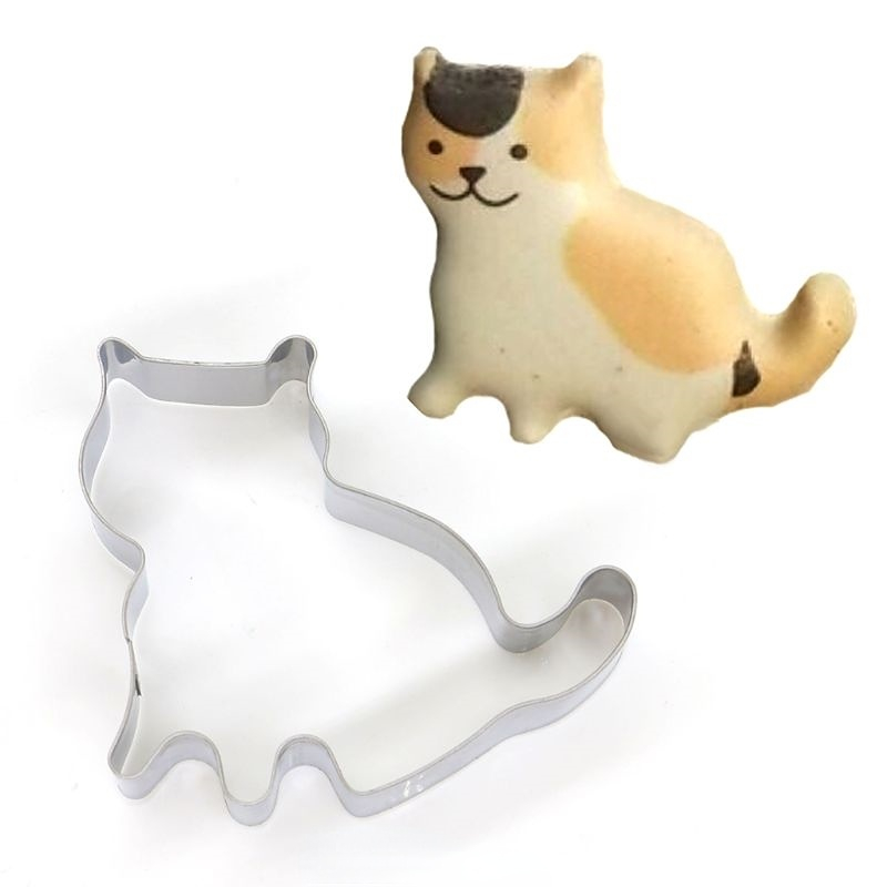 kitchen Animal Pet Cat Cookie Cutter Mold 3D Sugar Craft Pastry Biscuit Fondant Cake Baking Mould DIY Decorating Tool  S19 20