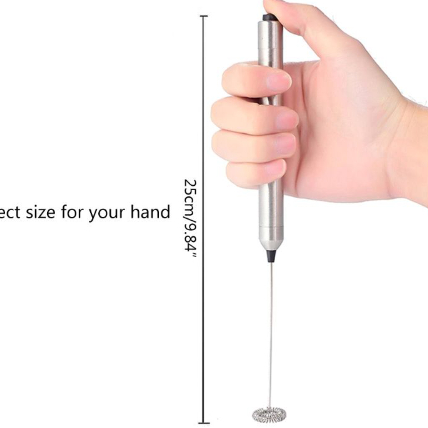 Stainless Steel Milk Frother Electric Handheld Kitchen  appliances