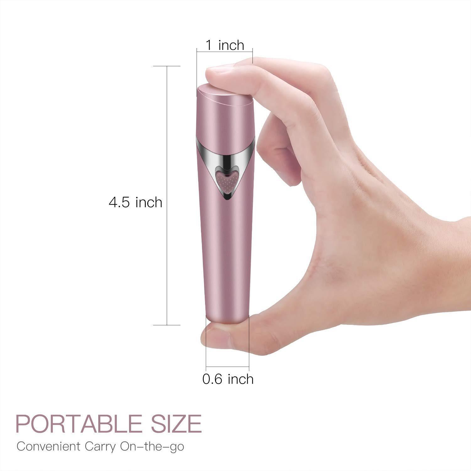 Facial Hair Removal for Women Portable Pocket Painless Lady Trimmer Electric Shaver Razor
