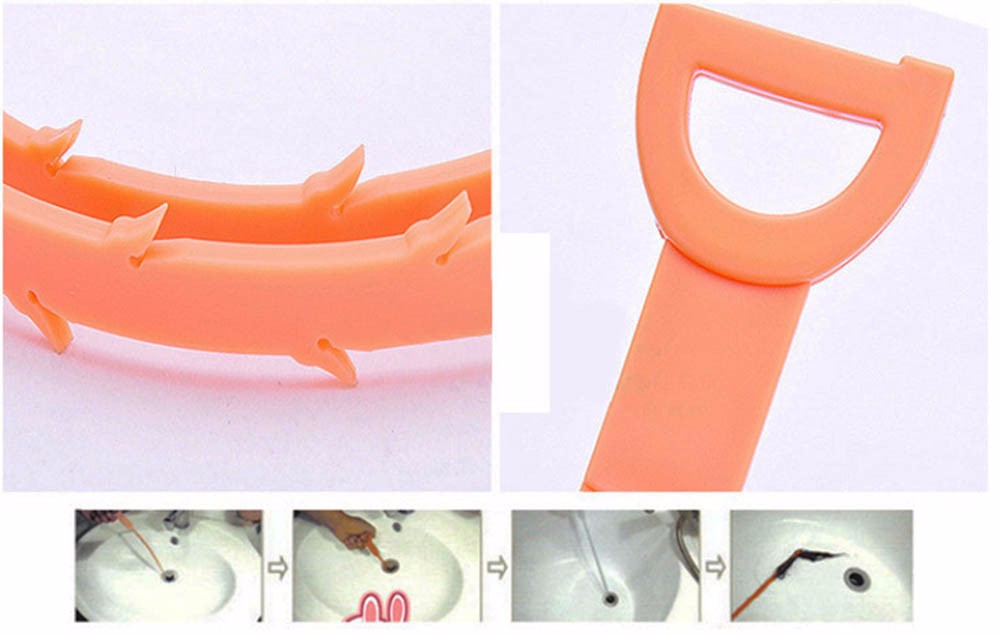Bathroom Hair Sewer Cleaning Brush