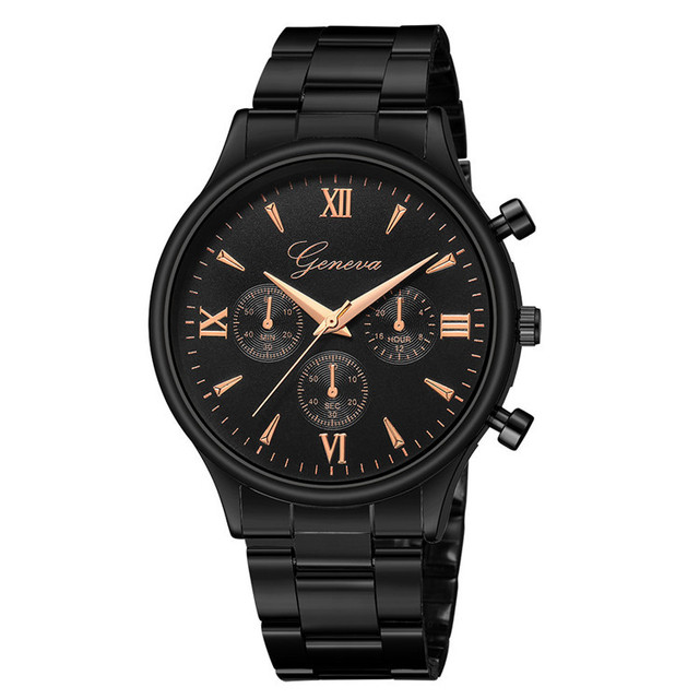2022 Quartz Clock Men Luxury Rose Gold Stainless Steel Watchband Multi Dial Business Wrist Watch for Men