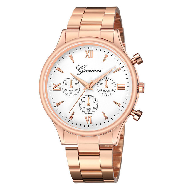 2022 Quartz Clock Men Luxury Rose Gold Stainless Steel Watchband Multi Dial Business Wrist Watch for Men