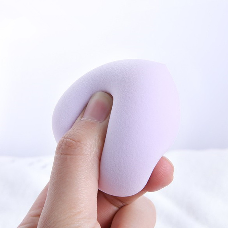 3pcs  Peach Soft Sponge Puff Foundation Cosmetics Blender Puff Wet /Dry Use Beauty Makeup Stuffed Eggs high Elastic Powder