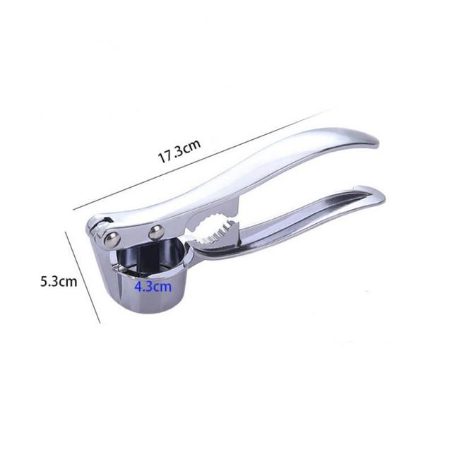Handheld Garlic Squeezer Aluminum Alloy Convenient Cooking Multifunction Mincer Household Fruit Vegetable Crusher Kitchen Gadget