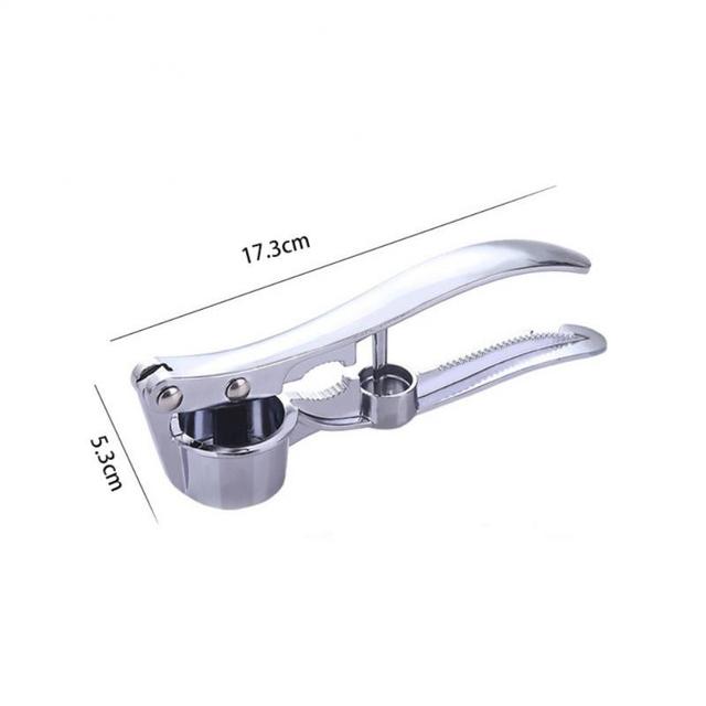 Handheld Garlic Squeezer Aluminum Alloy Convenient Cooking Multifunction Mincer Household Fruit Vegetable Crusher Kitchen Gadget
