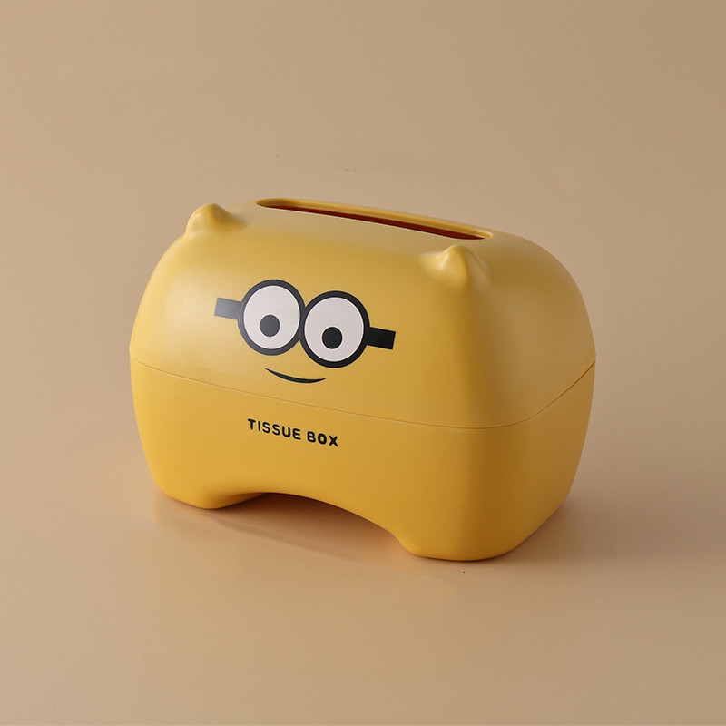 Family Little Cats Plastic Tissue Boxes Household Living Room Tea Table Multifunctional Creative Napkins Tissue Storage Boxes