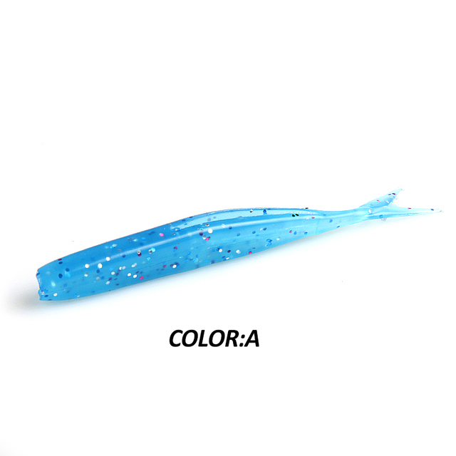 HP MiNNOW small soft squid tail fish 75mm road soft bait 1.8g 15pcs