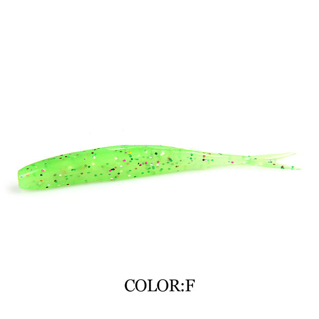 HP MiNNOW small soft squid tail fish 75mm road soft bait 1.8g 15pcs