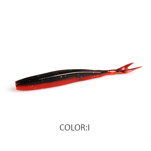 HP MiNNOW small soft squid tail fish 75mm road soft bait 1.8g 15pcs