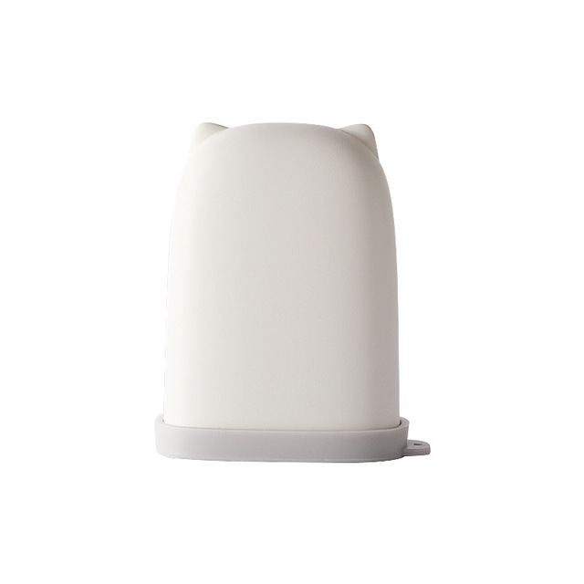 Silicone  Portable Soap Dish Waterproof  Cute  Bathroom Products