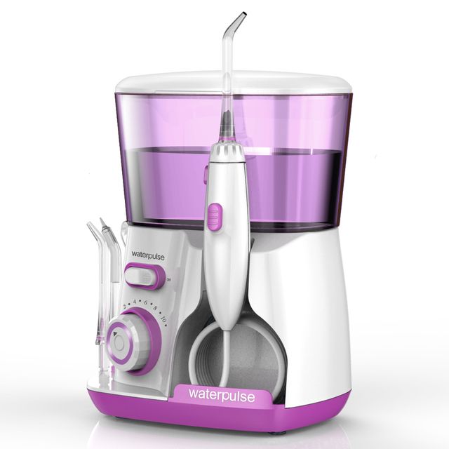 Electric Oral Irrigator Teeth Clean Dental Water Jet Flosser 800ml Tank Oral Hygiene Cleaning 5 Jets Set Water Jet Teeth