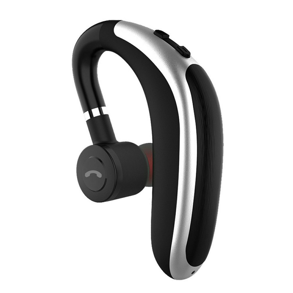 K20 Single Ear Bluetooth 5.0 Headset With Mic Car Business Wireless Headphone Ear Hook In-Ear Earbuds Nosie Reduction Clear Call