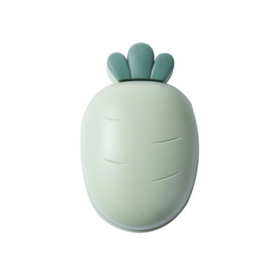 Cute Portable Carrot Soap Box Bathroom Accessories Dish Plate  Fruits Soap Rack Home Shower Travel Hiking Holder Container