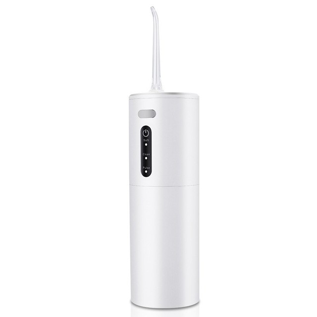Powerful Dental Water Jet USB Rechargeable Water Flosser Teeth Whitening 280ML Water Tank Oral Irrigator for Teeth Cleaning