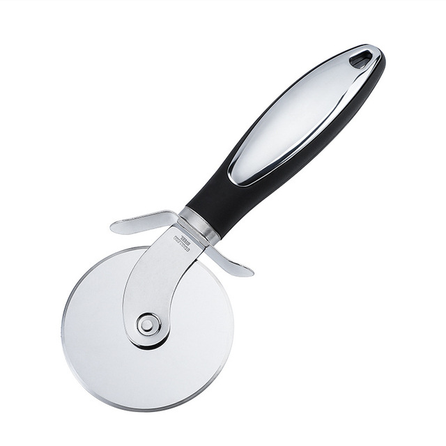 Stainless Steel Pizza Knife Serrated Edge Pizza Cake Cutter Spatula Kitchen Baking Pastry Spatula Cheese Spatula Baking Tools