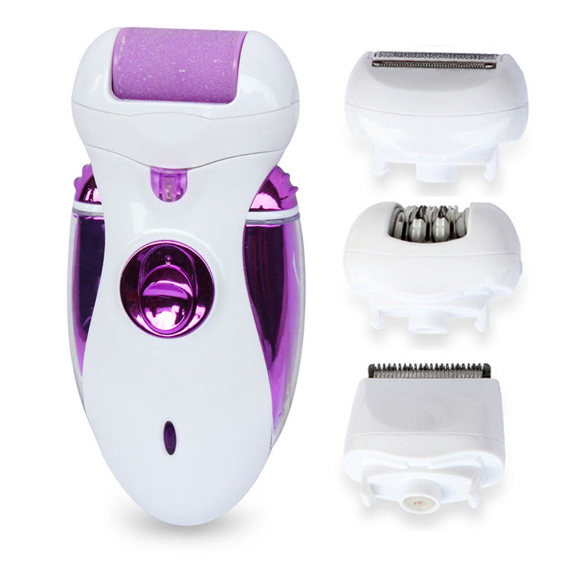 4 in 1 Rechargeable Electric Hair Removal Epilator Women Shaver Hair Shaving Machine