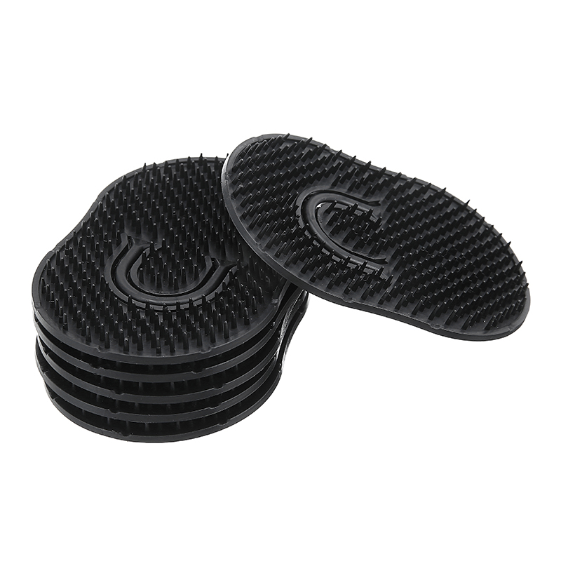 Small Round Hair Brush Pocket Comb Hair Men Beard Mustache Palm Travel Scalp Massager Portable