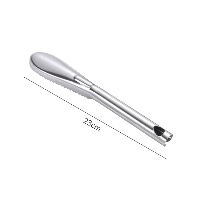 Fish Scale Scraper Stainless Steel Fish Scale Scraper To Remove Fish Scale Kitchen Accessories Fish Bone Peeler