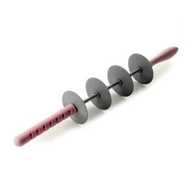 Kitchen Adjustable Rolling Pin Multifunctional Croissant Bread Iron Slicer Non-stick Adjustable Four-piece Roller Bread Slicer