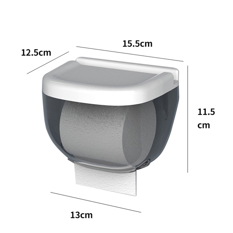 Toilet Paper Holder Waterproof Wall Mounted Toilet Paper Tray Bathroom Product