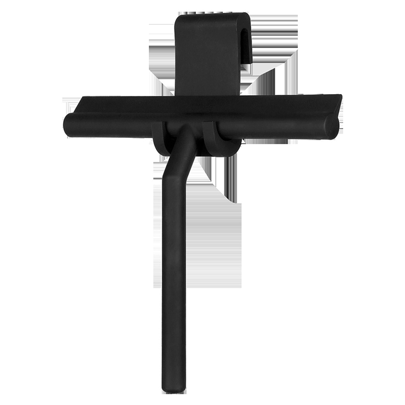 Shower Squeegee Black Silicone Window Floor Cleaning Bathroom Products
