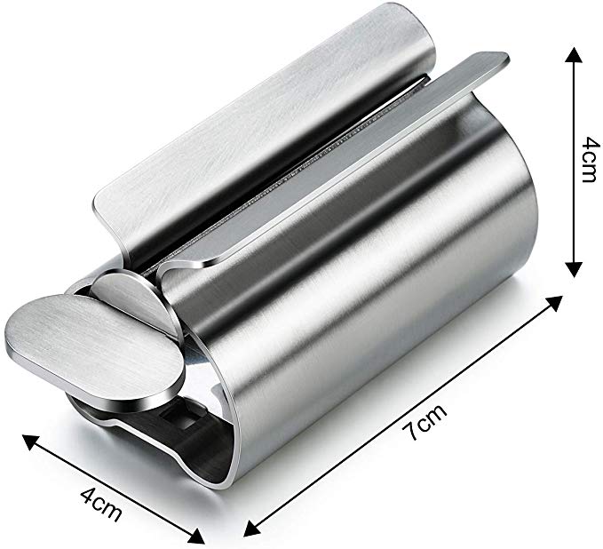 Automatic Toothpaste Dispenser Toothbrush Holder Wall Mounted Bathroom Products