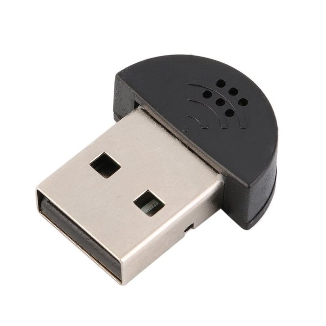 Portable Studio Speech Super Mini USB 2.0 Microphone MIC Audio Adapter Driver Free for MSN PC Notebook Lectures Teaching