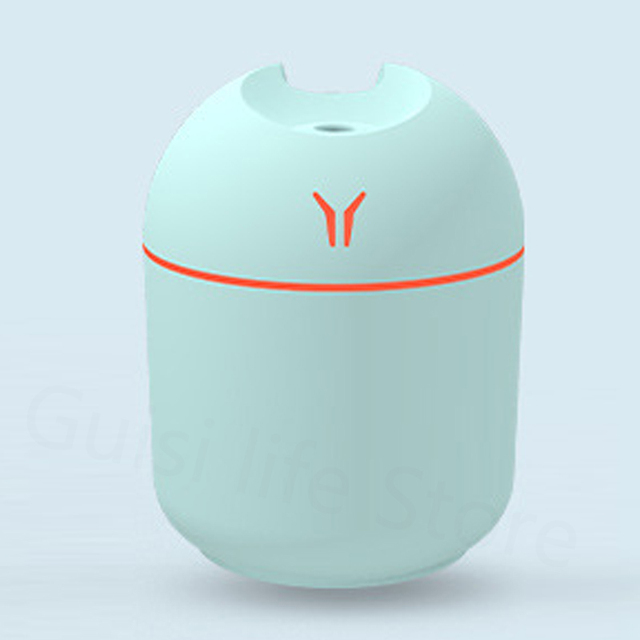 250ML Mini Air Humidifier Aroma Essential Oil Diffuser For Home Car USB Ultrasonic Mist Maker with LED Night Lamp Diffuser