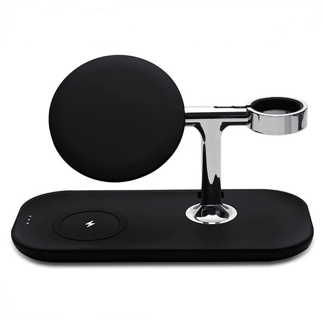 30W 3 in 1 Magnetic Wireless Charger Stand for iPhone 13 12 Pro Max Mini Qi Fast Chargers for Apple Watch 6 7 SE Airpods Pro 2 3