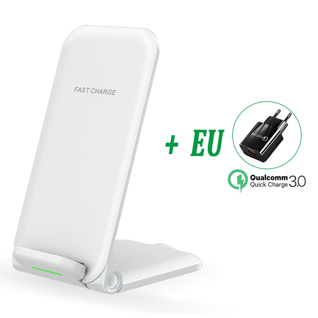 3 in 1 30W Qi Wireless Charger Stand For Apple Watch 7 SE 6 5 4 AirPods iPhone Samsung Xiaomi etc Induction Fast Charger Station