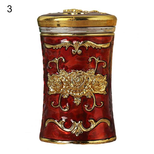 2pcs European Retro Toothpick Box Plastic Luxury Toothpick Organizer Box Household Toothpick Dispenser Box Desktop Decor for Home
