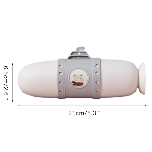 Portable Travel Toothbrush Storage Box Kids Cartoon Toothbrush Toothpaste Case Submarine Washing Gargle Toothbrush Cup Bathroom