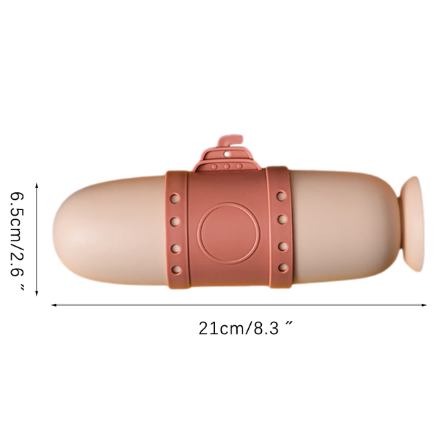 Portable Travel Toothbrush Storage Box Kids Cartoon Toothbrush Toothpaste Case Submarine Washing Gargle Toothbrush Cup Bathroom