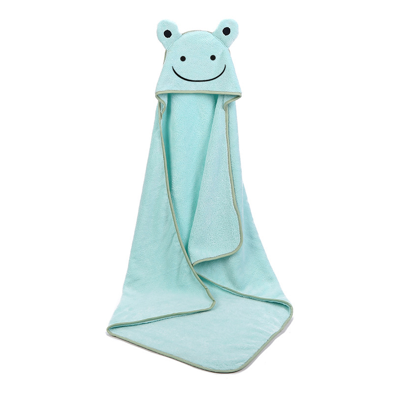 Baby Bath Towel With hood Blanket Swaddling Newborn Bathroom Products