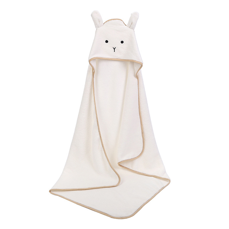 Baby Bath Towel With hood Blanket Swaddling Newborn Bathroom Products