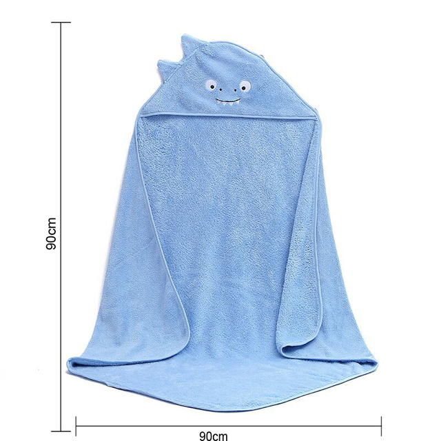 Baby Bath Towel With hood Blanket Swaddling Newborn Bathroom Products