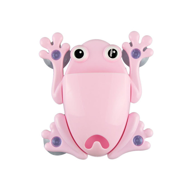 Cartoon Cute Frog Toothbrush Holder Bathroom  Products
