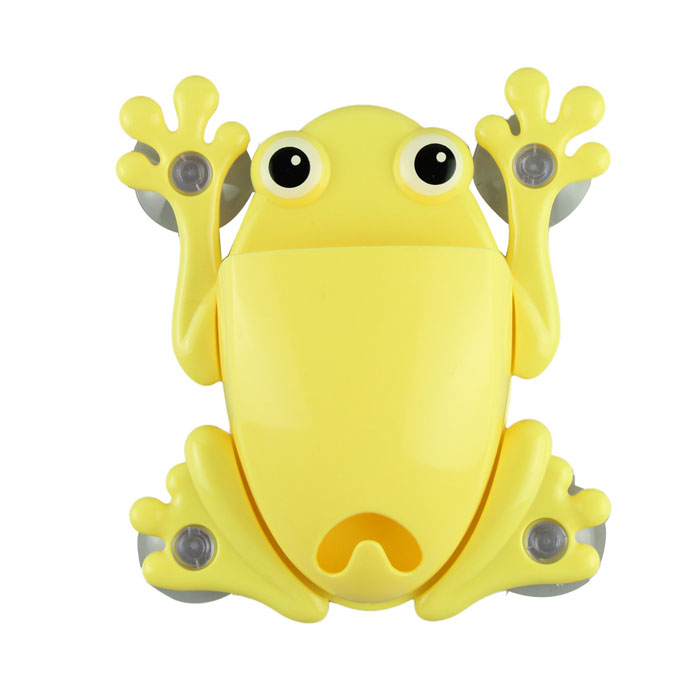 Cartoon Cute Frog Toothbrush Holder Bathroom  Products