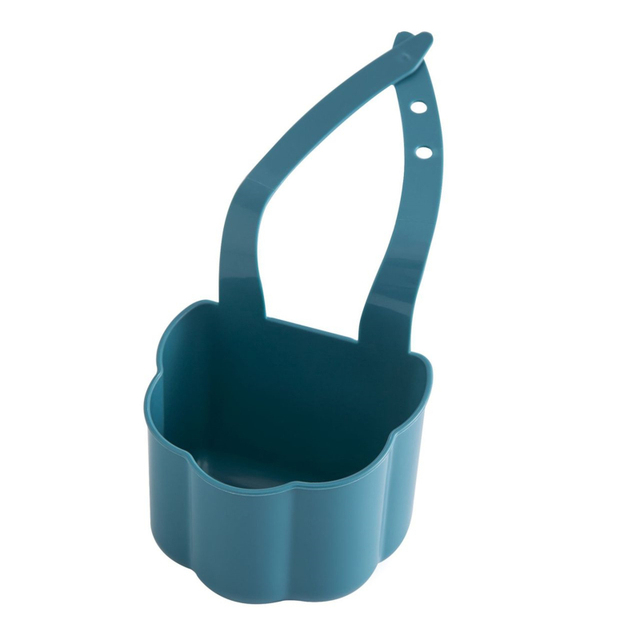 Portable Home Kitchen Hanging Drain Shelf Bag Basket Bath Storage Tools