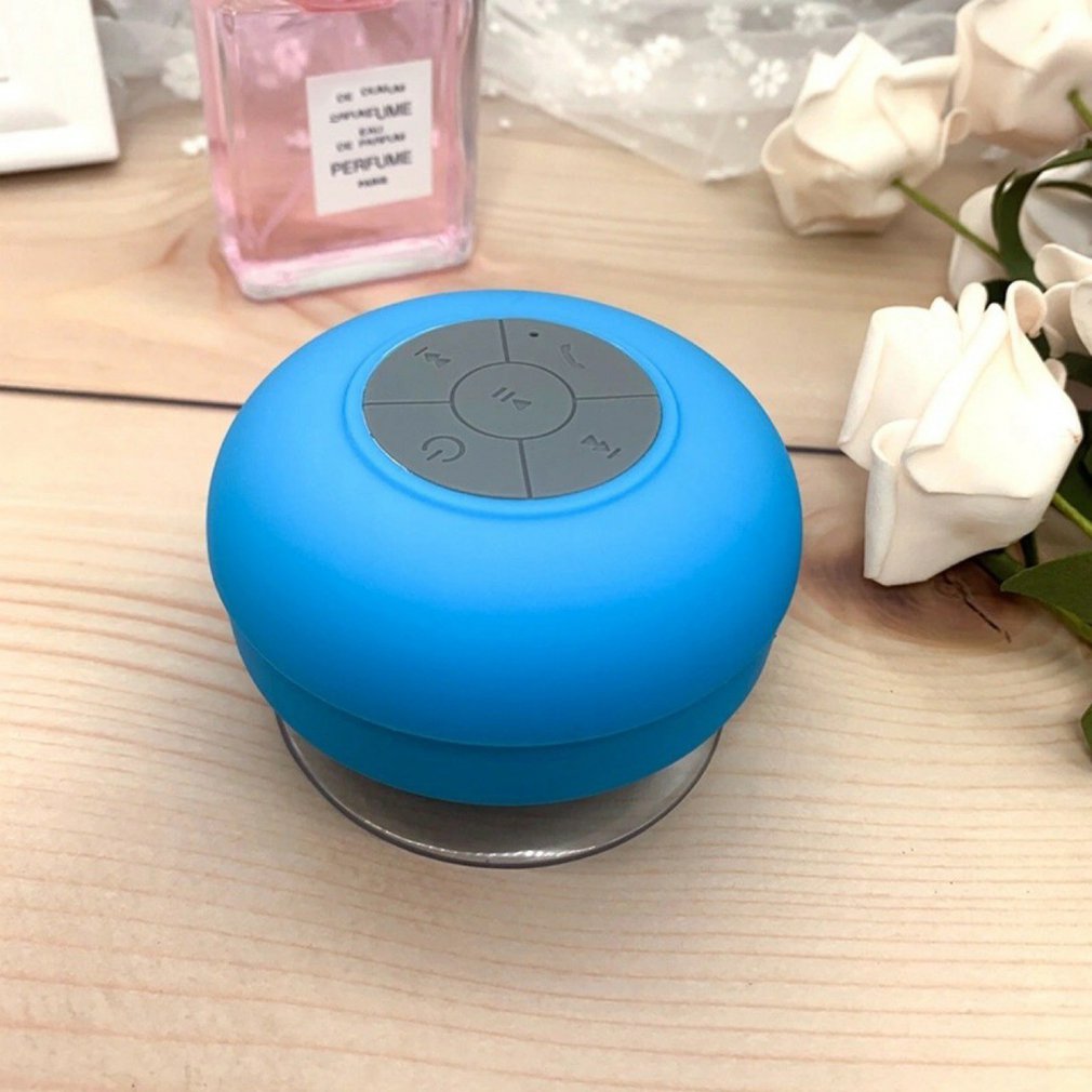 Wireless Speaker Waterproof Mini Speaker With Suction Cup For Showers Bathroom Pool Boat Car Beach Outdoor Portable Speaker