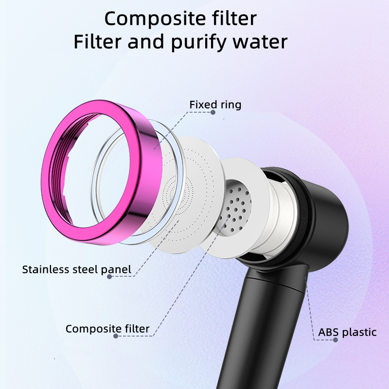 Shower Head High Pressure Saving Water handheld  Bathroom Products