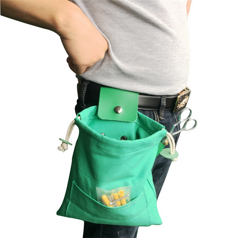 Canvas Pouch Collapsible Fruit Picking Storage Bag
