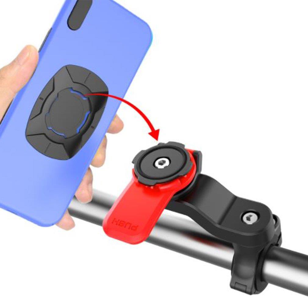 Mountain Bicycle Phone Holder Motorcycle Cellphone Handlebar Mount Cradle Adjustable 360 Rotatable Bike Smartphones Bracket