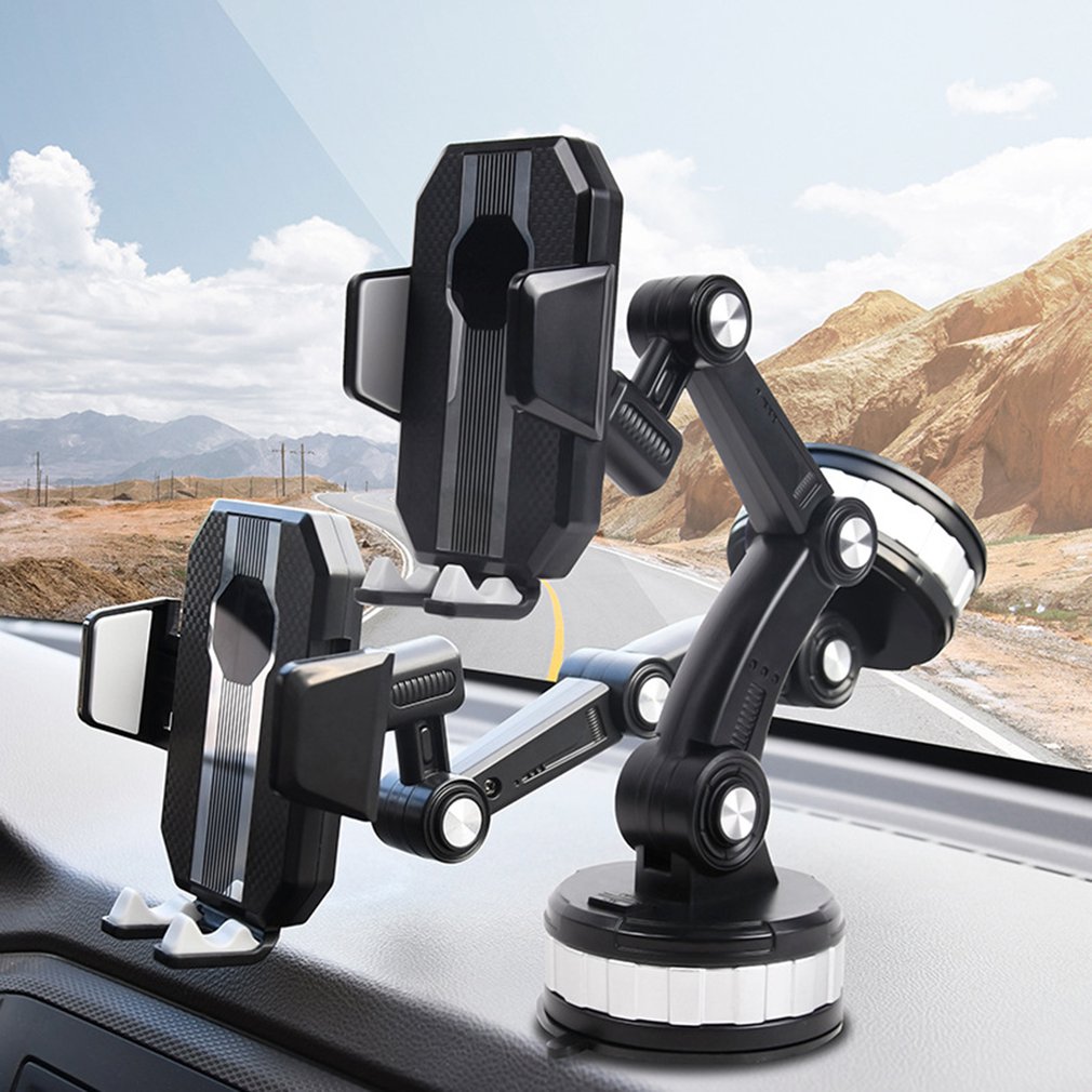 Sucker Car Phone Holder Mount Stand GPS Telefon Mobile Cell Support For iPhone 13 12 11 Pro Max X 7 8 Xiaomi Huawei Samsung